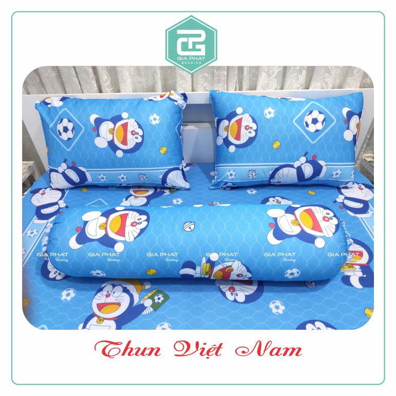 [ Link 3-Hoạt hình ] Áo gối /vỏ gối thun lạnh Việt Nam kích thước: 40 x60cm, 50x70cm, 35x100cm