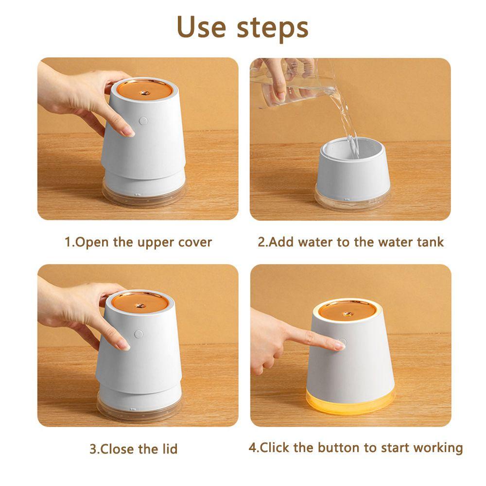 LONTIME Máy Phun Sương Tạo Độ Ẩm Không Khí Để Bàn