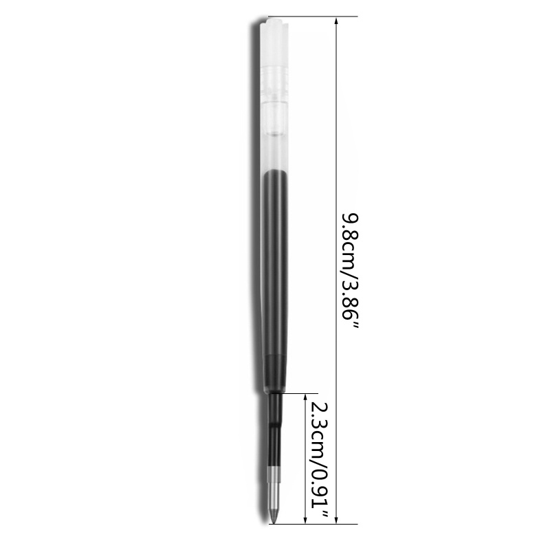 Ruột Bút Mực Gel G2 0.5mm / 0.7mm Màu Xanh Dương / Đen Cho Học Sinh / Nhân Viên Văn Phòng 10 Pac