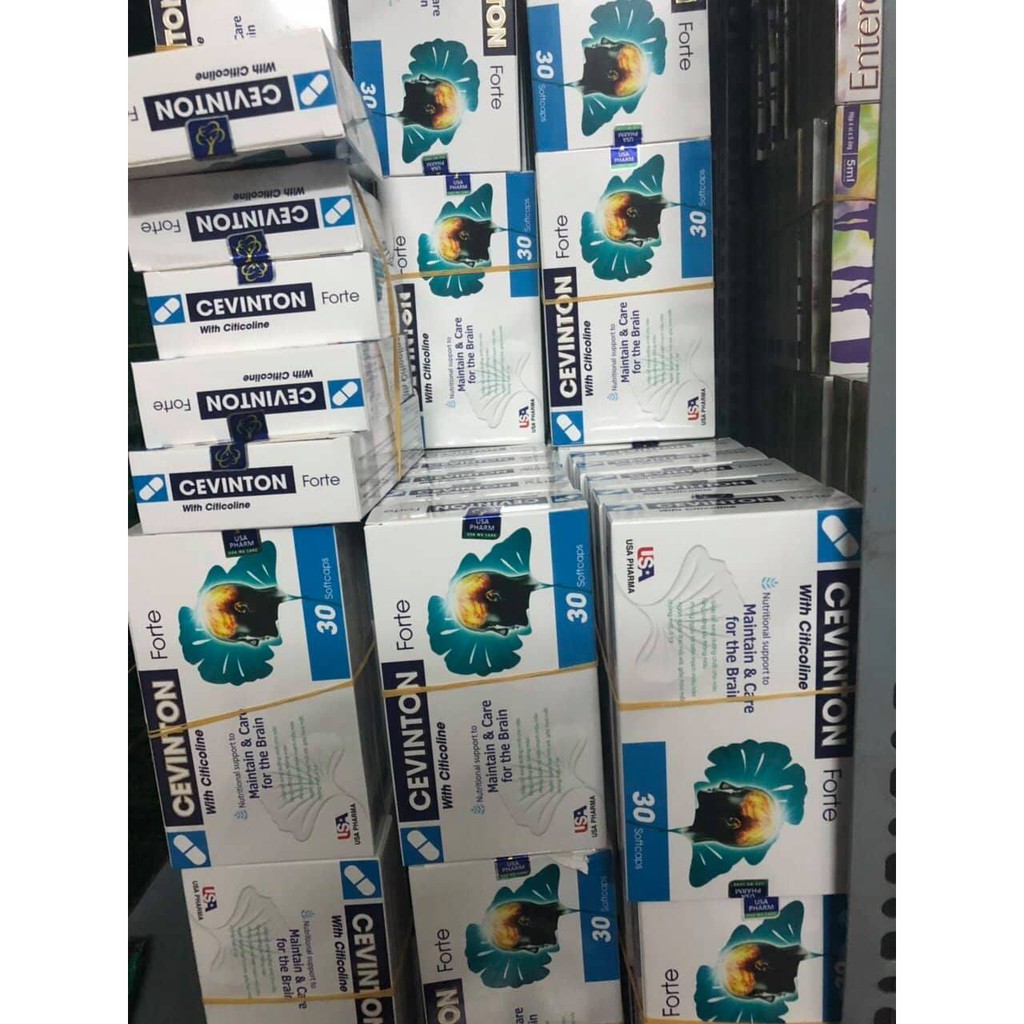 HOẠT HUYẾT DƯỠNG NÃO CEVINTON FORTE - KHỎI LO ĐAU ĐẦU, RỐI LOẠN TIỀN ĐÌNH - PHÒNG NGỪA TAI BIẾN MẠCH MÁU NÃO - HỘP 30 V | BigBuy360 - bigbuy360.vn
