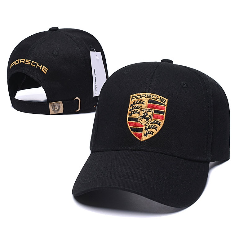 Nón Lưỡi Trai Thêu Logo Porsche Phong Cách Hip Hop