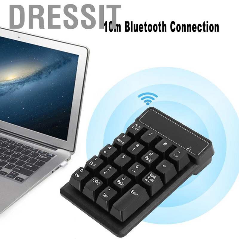 Bàn Phím Số 19 Phím Bluetooth 4.0 Cho Hệ Thống Microsoft Android Imac Ios 10m Kết Nối 10m