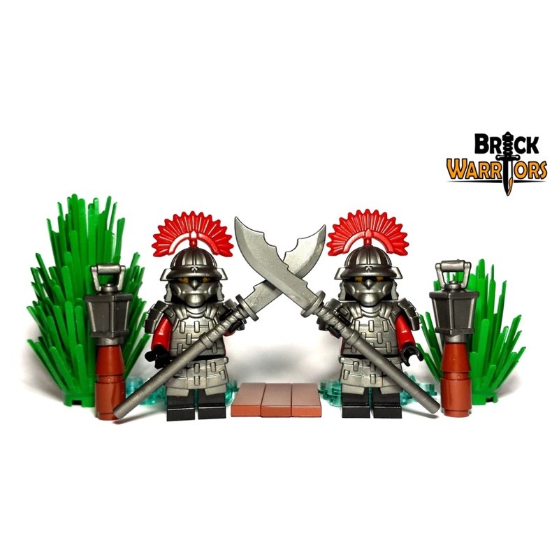 Phụ kiện Lego chính hãng Brickwarriors - Samurai helmet