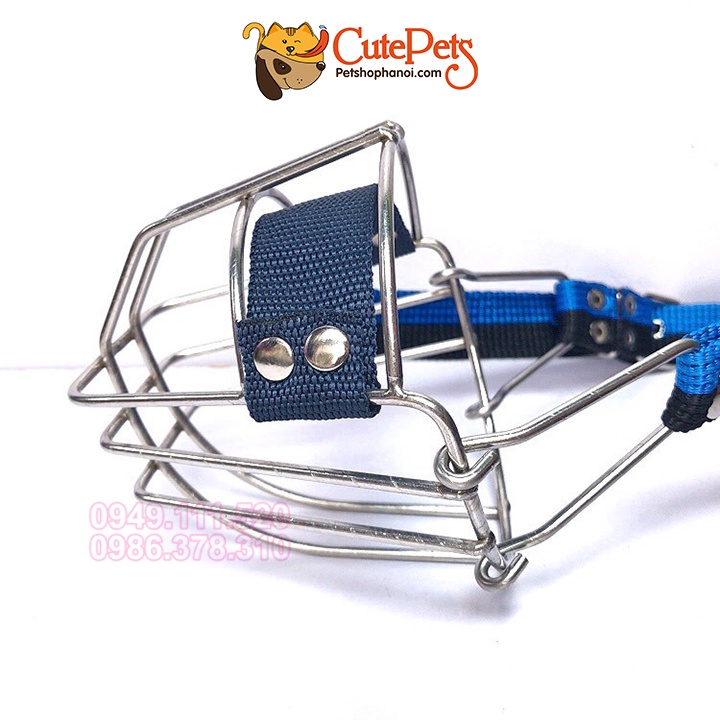 Rọ mõm inox cho chó rọ kim loại cho thú cưng - Cutepets