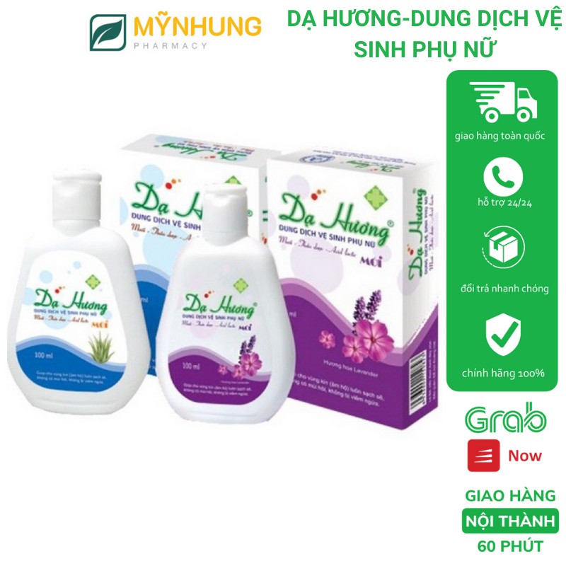 DẠ HƯƠNG- DUNG DỊCH VỆ SINH PHỤ NỮ LỌ 100ml