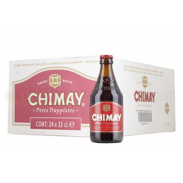 Thùng 24 chai Chimay Đỏ 7% (330mlx24)