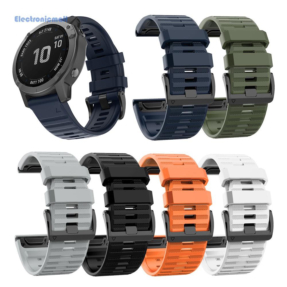 Dây Đeo Silicone Cho Đồng Hồ Garmin Fenix 6 5 Forerunner 935 Quatix 5 Instinct Mall01