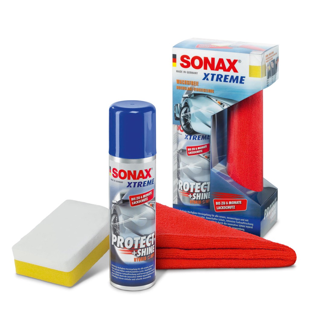 SONAX - Chai Xịt Phủ Bóng Bảo Vệ Sơn (Sonax Extreme Protect + Shine -  210ml) [Hàng Đức Chính Hãng]