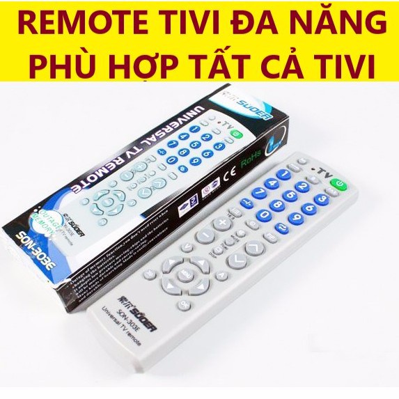 Remote Tivi Đa Năng Suoer Son-303e