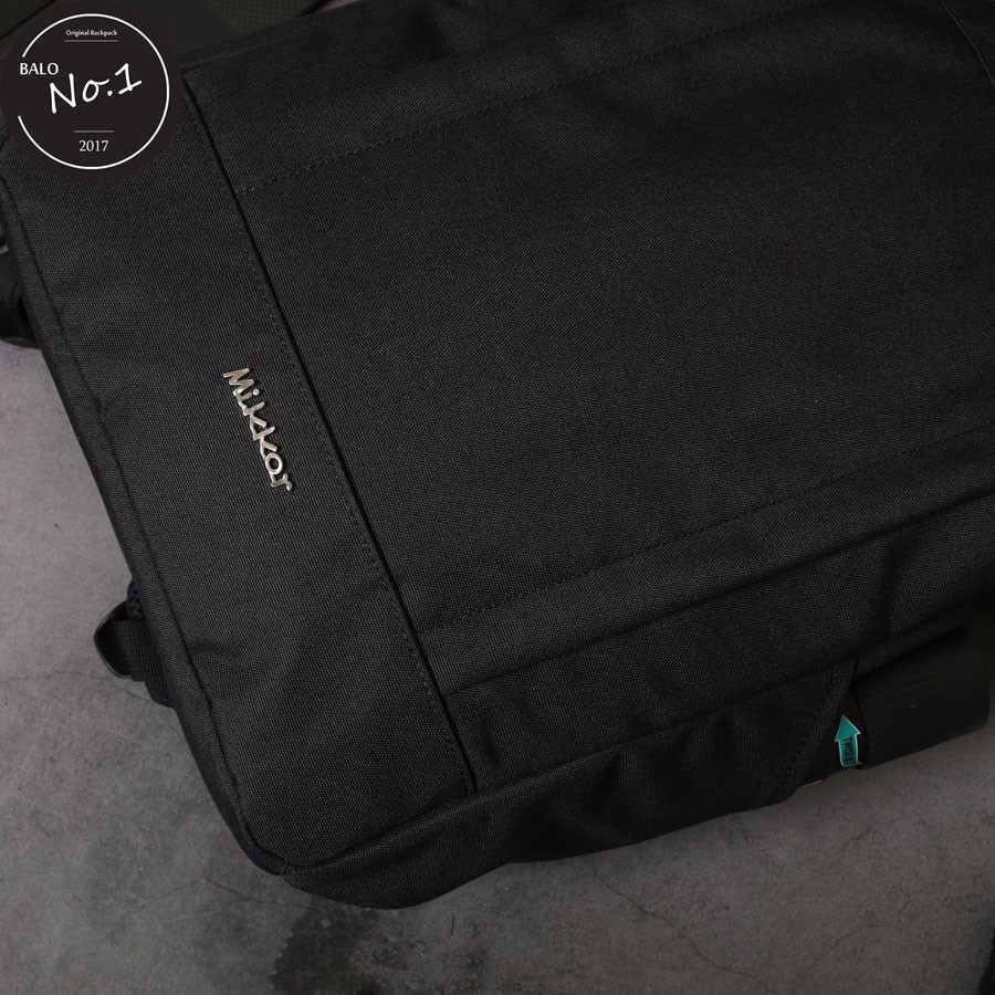 [Tặng kèm vớ] Balo Laptop Cao Cấp Mikkor The Kalino Backpack – Black