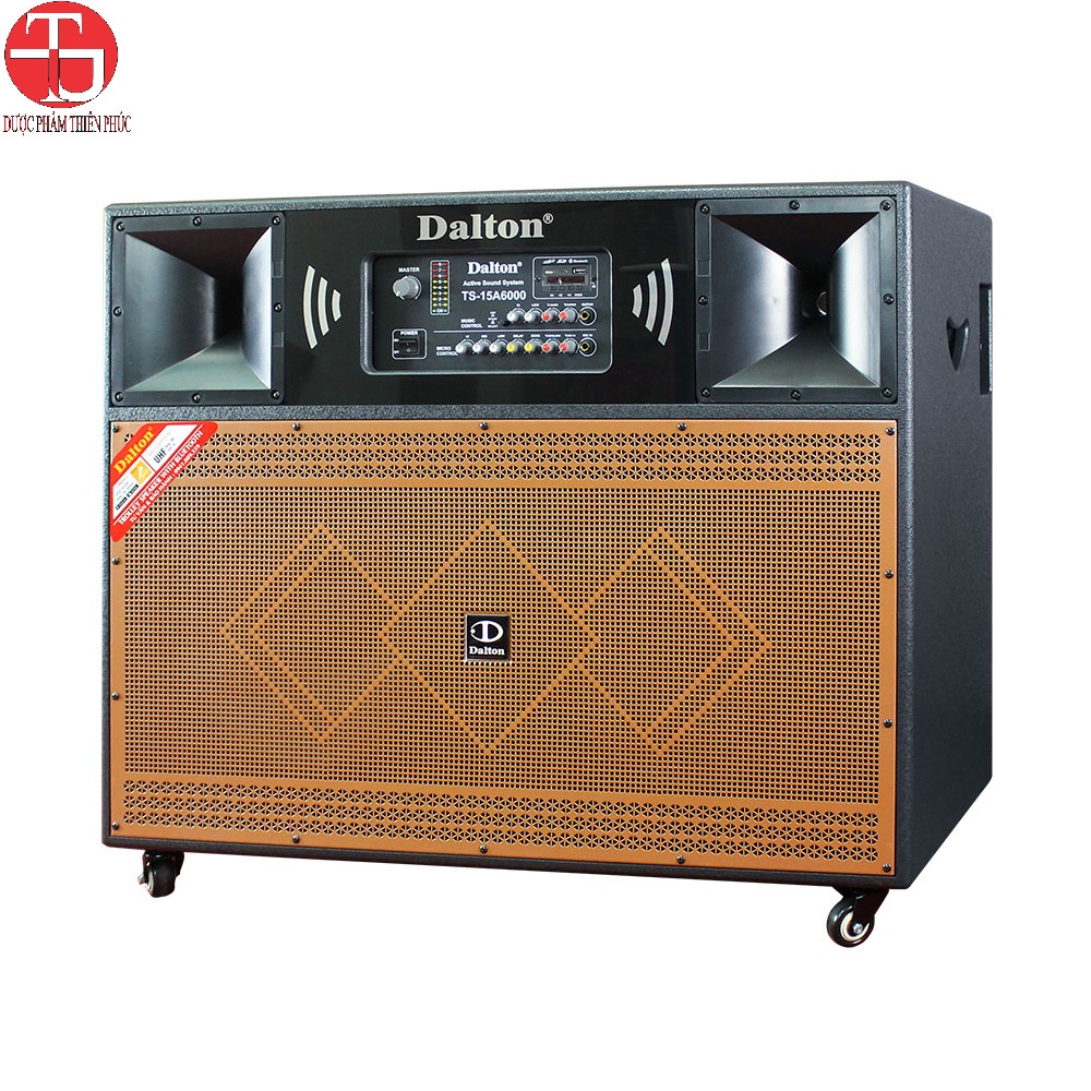 Loa kéo điện 4 tấc đôi Dalton TS-15A6000 - Hàng Chính Hãng - Công Ty Thiên Phúc