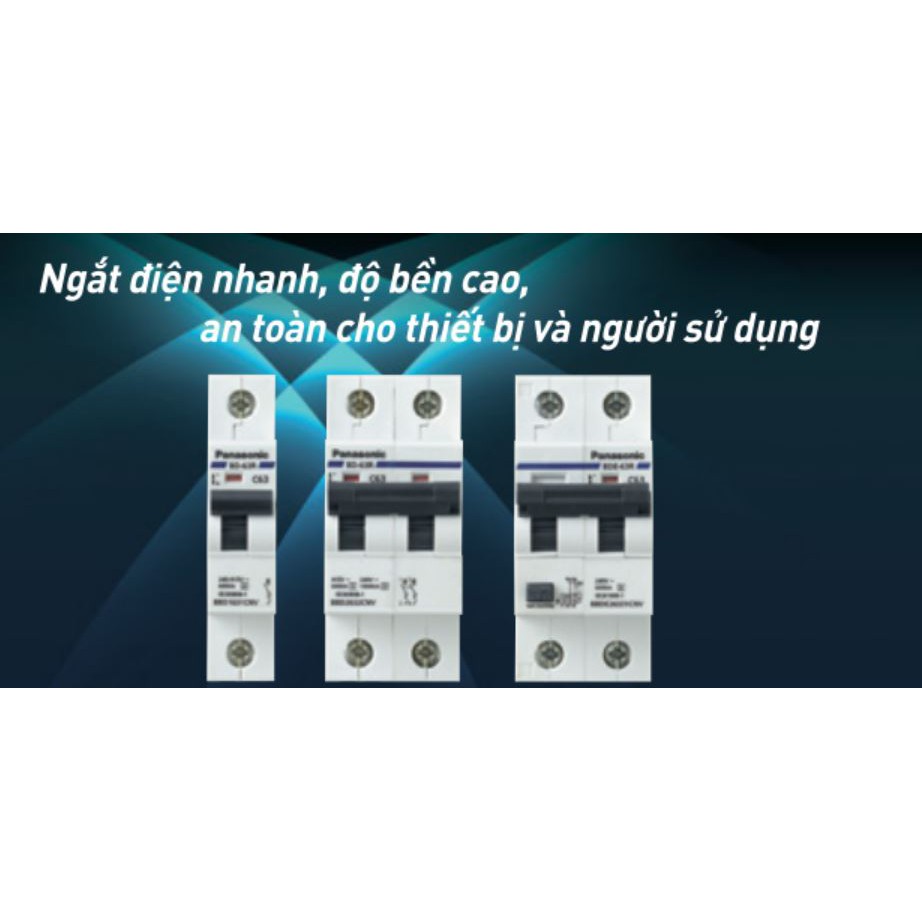 Cb 2 Tép Panasonic  16A 20A 25A 32A 40A 50A 63A
