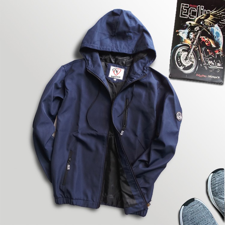 Áo Khoác Nam Vải Dù Nón Rộng Thời Trang KATUSCO - A2015 (Size 48-75kg) | BigBuy360 - bigbuy360.vn