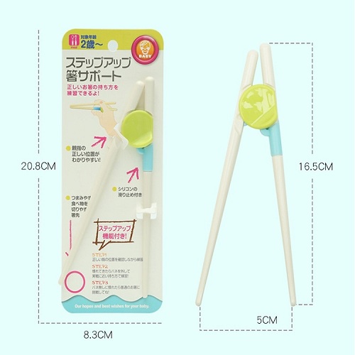 Đũa Tập Ăn Cho Bé Cao Cấp Hàng Xuất Nhật Đẹp Siêu Dễ Thương Cho Bé Gắp Dễ Dàng