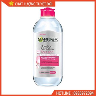 ❤️RẺ VÔ ĐỊCH❤️ Nước Tẩy Trang Garnier Micellar Cleansing Water 400ml Cho Da Nhạy Cảm