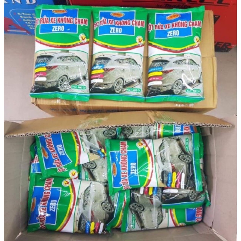 Bột rửa xe không chạm ZERO 400gram