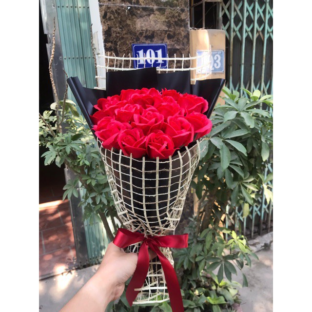 Hoa sáp bó 19 bông ( giá sỉ)