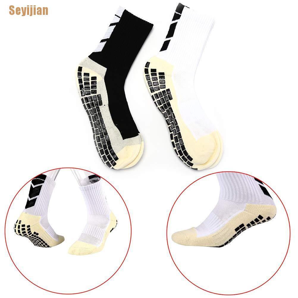 Bộ 2 Đôi Vớ Thể Thao Bằng Cotton Thoáng Khí Chống Trượt An Toàn