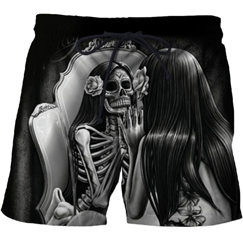 New Summer Beach Men Women Shorts 3D Printed Joker Fashion Casual Quick Dry Board Shorts Mens Swimming Short Pants