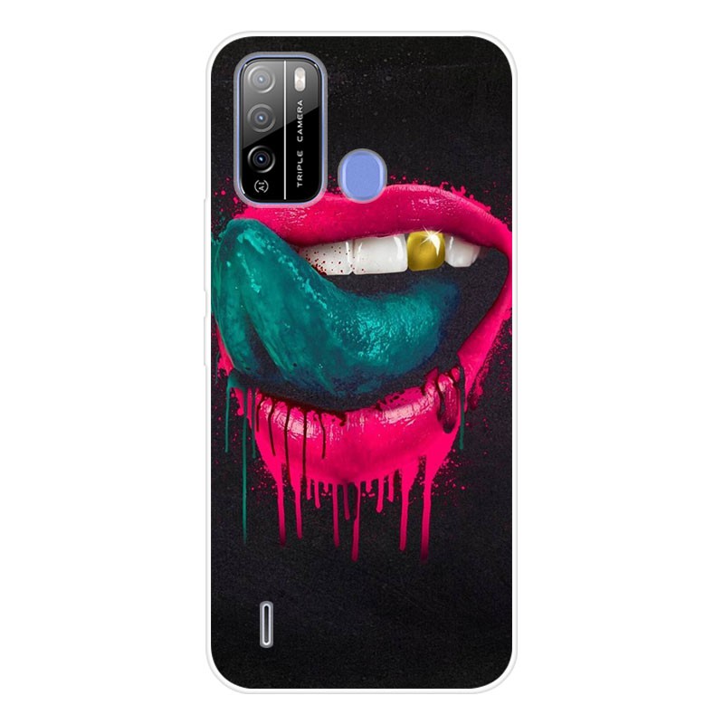 Ốp điện thoại TPU dẻo họa tiết hoạt hình độc đáo thời trang dành cho itel Vision 1 Pro