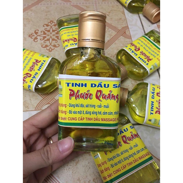 Tinh dầu sả phước quảng đuổi muỗi cho bé hiệu quả an toàn 100ml/1 lọ