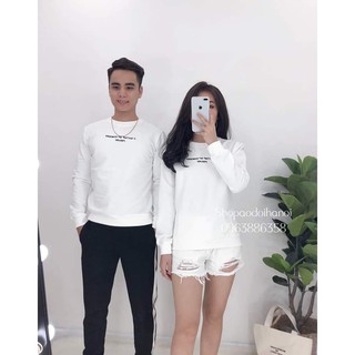 Áo Cặp Thu Đông Nam Nữ Dài tay