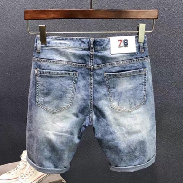 [ĐẸP HƠN NGƯỜI YÊU CŨ !!!] Quần short jean nam cao cấp hàn quốc đẹp giá rẻ TCS 048