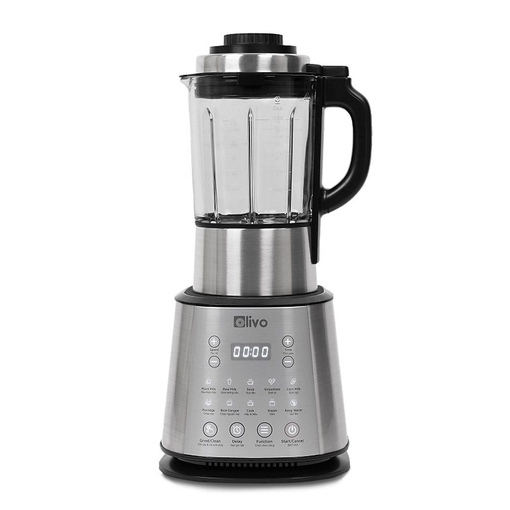 Máy Làm Sữa Hạt OLIVO X20, Công Suất Cực Lớn 1800W, Dung Tích 1,75L, Bảo Hành Chính Hãng 2 Năm