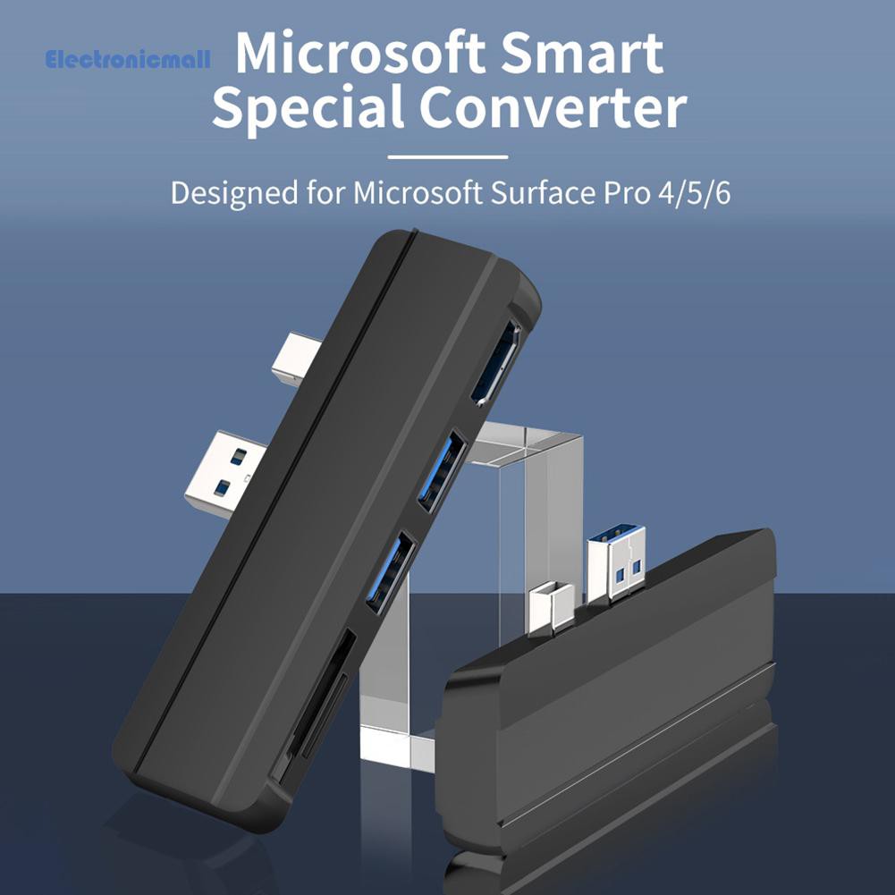 Thiết Bị Điện Tửmall01 Cho Surface Pro 5 Pro 4 Pro 3 Hub With 4k Hdmi Usb 3.0 Tf | BigBuy360 - bigbuy360.vn