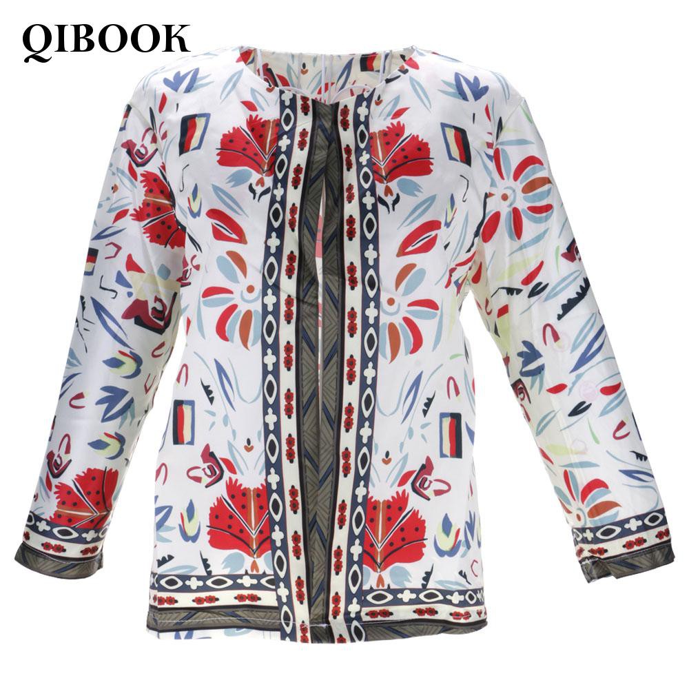 Áo Khoác Nữ Dáng Ôm Tay Lửng Họa Tiết Hoa Phong Cách Vintage | BigBuy360 - bigbuy360.vn