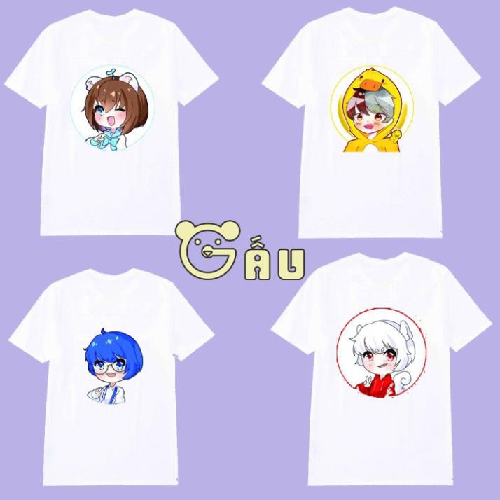 Áo thun in hình HERO TEAM Simmy Phong cận Siro Mr Vịt Sammy Đào Timmy Kairon Timy Kamui