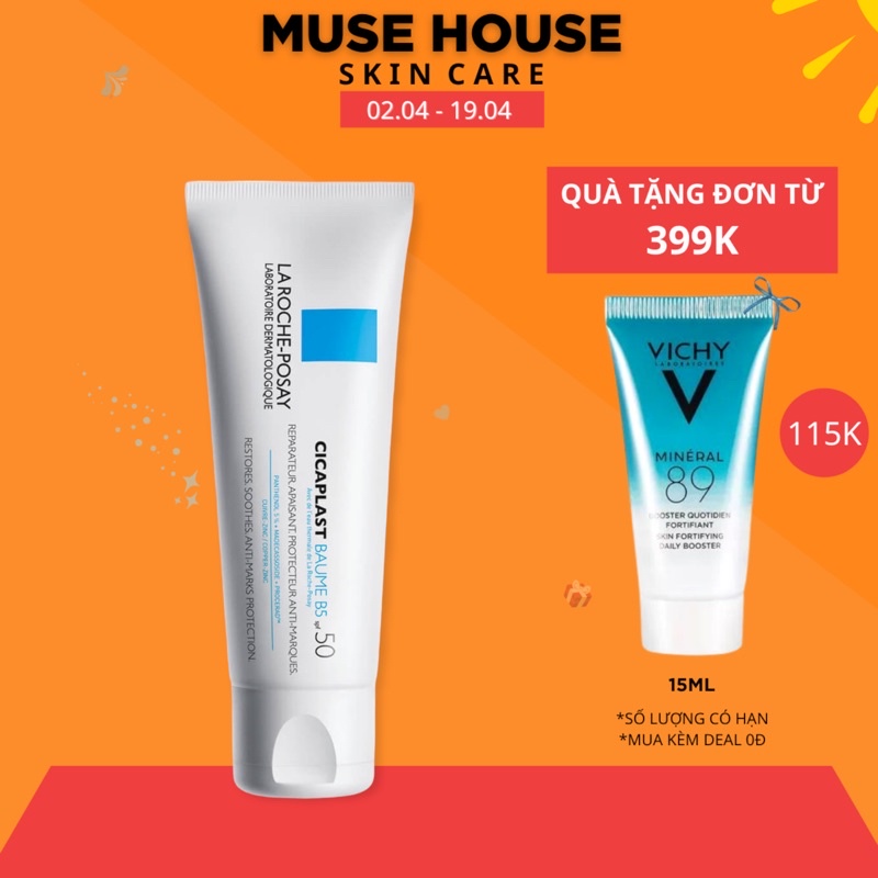 Kem dưỡng B5 La Roche Posay cicaplast 40ml 100ml - Muse House