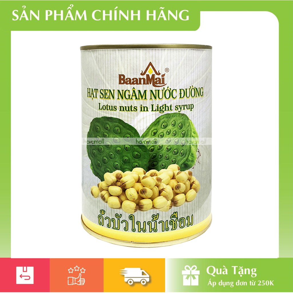 [HÀNG CHÍNH HÃNG] Hạt Sen Ngâm Nước Đường 560gr