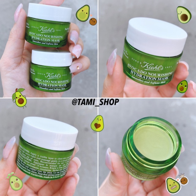 MẶT NẠ BƠ KIEHL'S AVOCADO NOURISHING HYDRATION