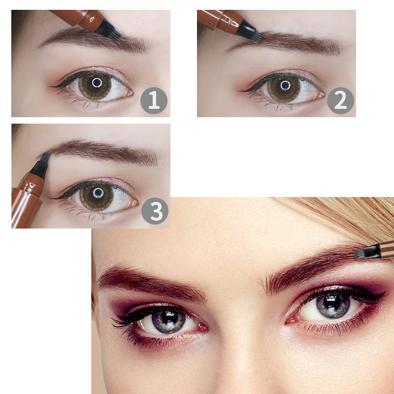 Pffee 5ML 5 màu 1pc Chì kẻ mày