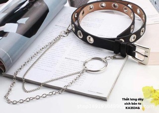 Thắt lưng dây xích bản to -KA
