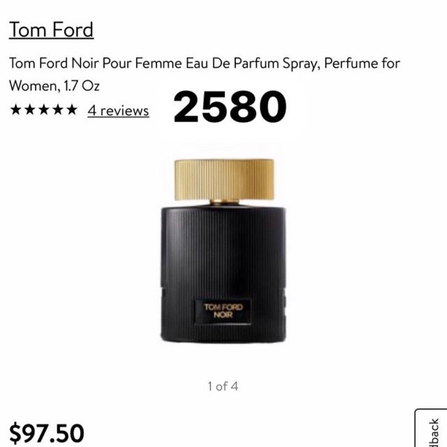 Nước Hoa Nam Tom Ford Noir Pour Femme 100ml