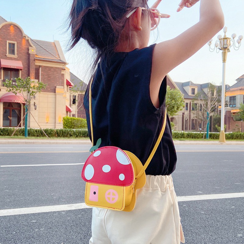 Túi Đeo Chéo Hoạt Hình Dễ Thương Cho Bé Gái