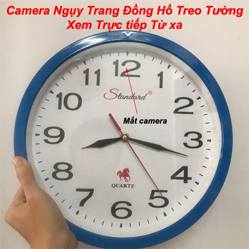 [ SIÊU PHẨM ] Camera Giám Sát Siêu Nhỏ Đồng Hồ Treo Tường Xem Trực Tiếp Từ Xa, Âm Thanh Và Hình Ảnh Chất Lượng Cao