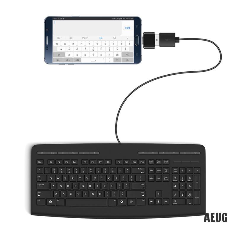 Set 2 Đầu Chuyển Đổi USB Type C Sang USB 2.0 OTG Chuyên Dụng