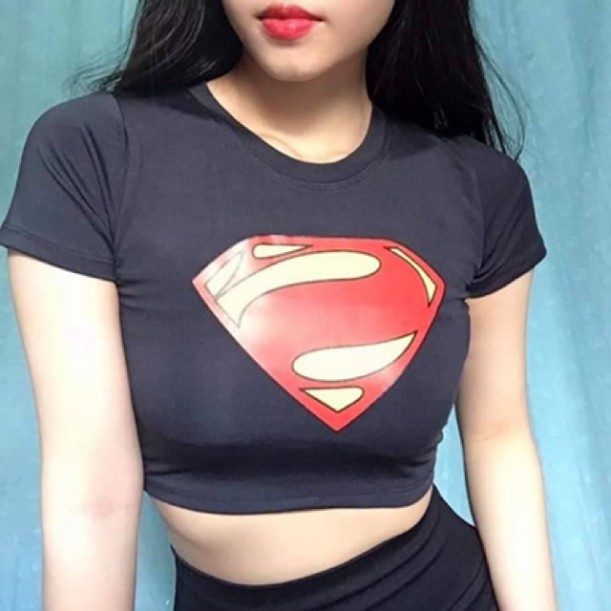 CROPTOP SIÊU ANH HÙNG HOT HÒN HỌT