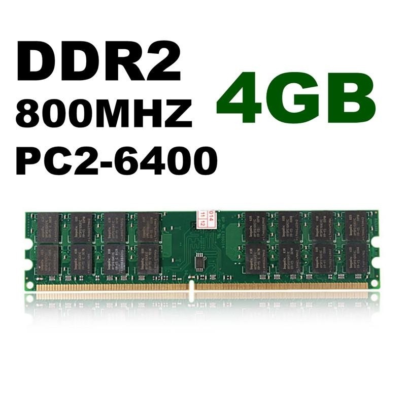 ram pc ddr2 4gb buss 800 chạy main g31 / g41 / p35 / p45 vvvvv...v.vv