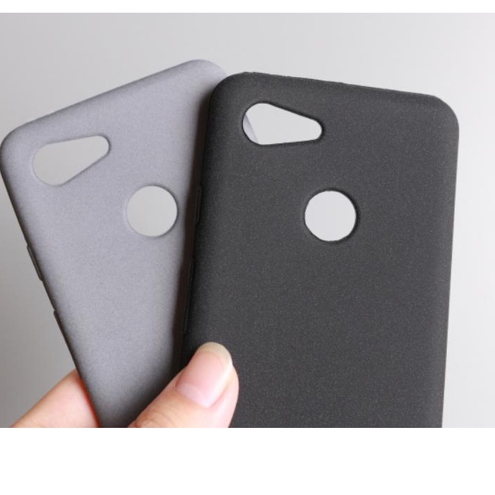 Ốp Điện Thoại TPU Mềm Nhám Màu Trơn Chống Dấu Vân Tay Cho Google Pixel 2 2XL 3 3A 3XL 3AXL Lite