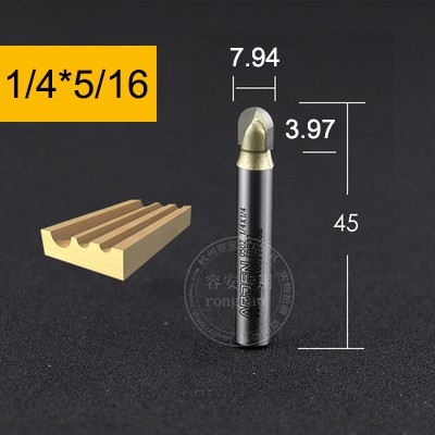Mũi phay đào cốt 6.35 - Arden - Cove box bit