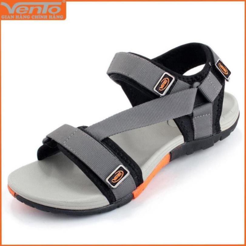 [Sale 3/3][Free Ship ] Giày Sandal Nam Vento Xuất Khẩu Nhật - Inb shop để chọn size ạ NV4538G Xám Đế Xám Cam P09
