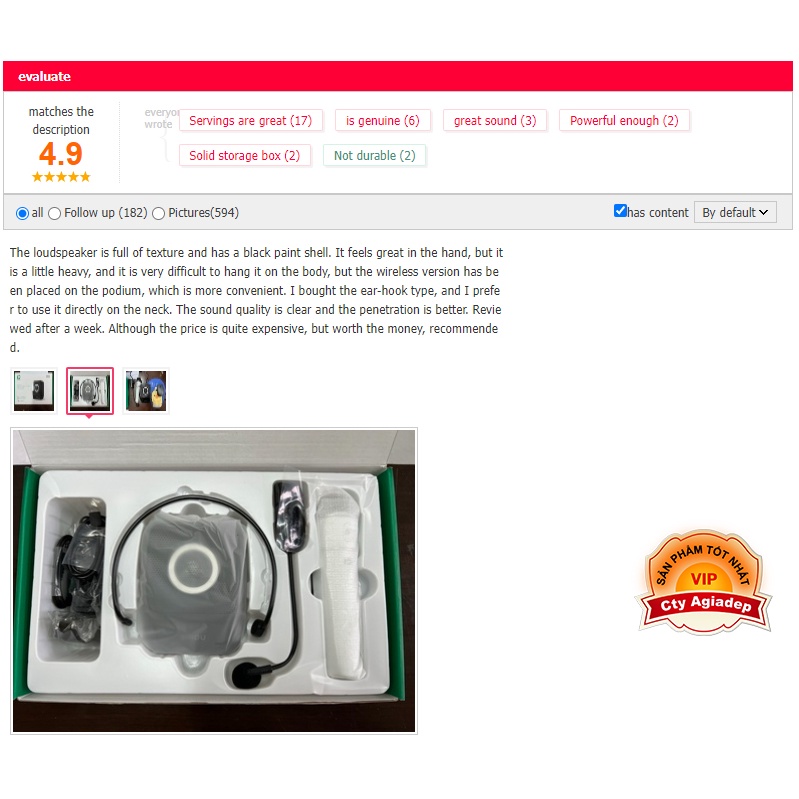 Loa trợ giảng Shidu S92 + Mic không dây Cầm tay + Mic có dây + Mic cổ áo
