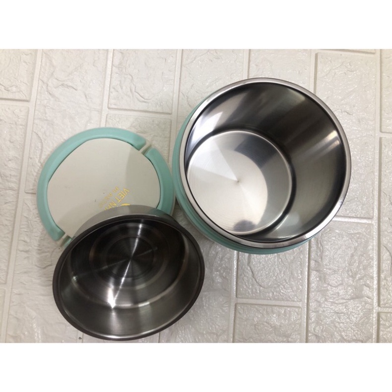 bình ủ giữ nhiệt Việt Nhật, bình ủ cháo inox 4035