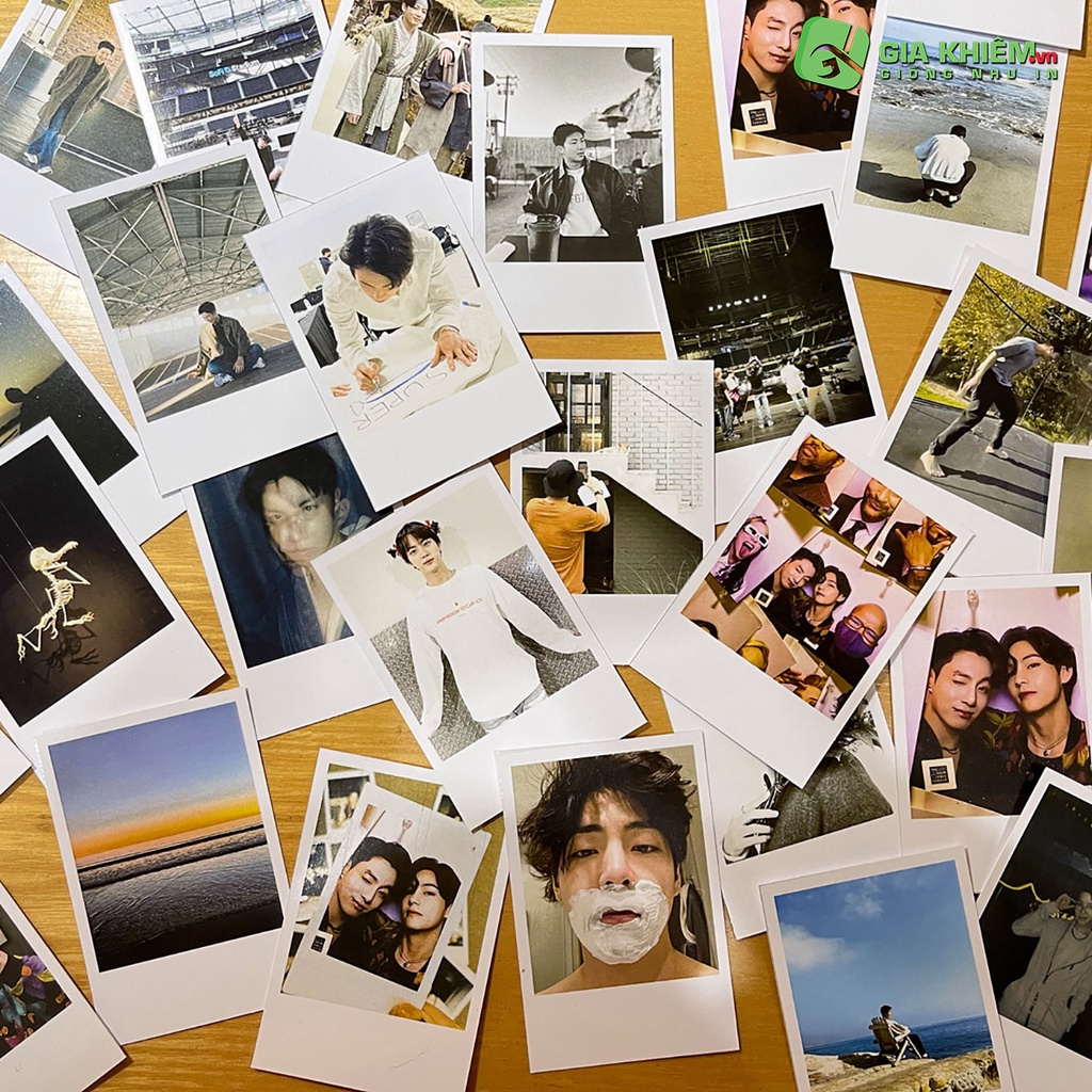 In combo 10 ảnh Pola không phai không nhòe màu size 9x5.5cm ảnh theo yêu cầu