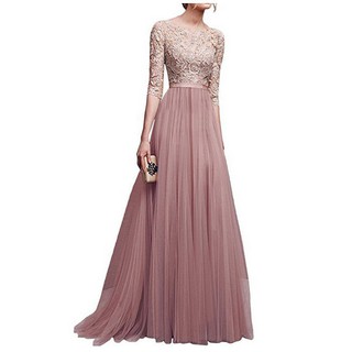 Đầm Maxi Dáng Chữ A Tay Lỡ
