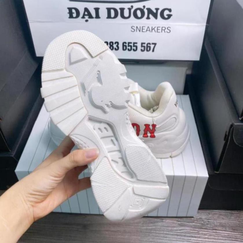 [ 3 ] giày 𝗠𝗟𝗕, giày boston nữ tăng chiều cao nâng đế 4cm mlb boston nâng đế êm chân dễ phối đồ hot 2021 sneaker nữ